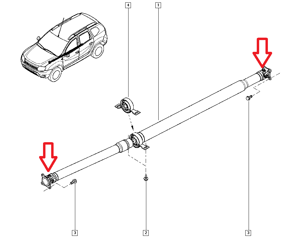 8200945335 - Cruzeta veio transmissão :: ALL4RENAULT
