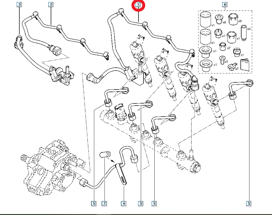8200409687 - Tubo combustivel plastico :: ALL4RENAULT