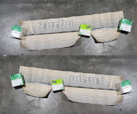 7702124727 - Kit 8 autocolantes Turbo preto