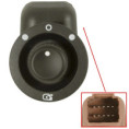 8200002443 - Comando espelho exterior (10 terminais) CASTANHO
