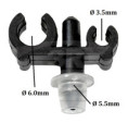 0000089281 - Clip fixar tubos (2 vias)
